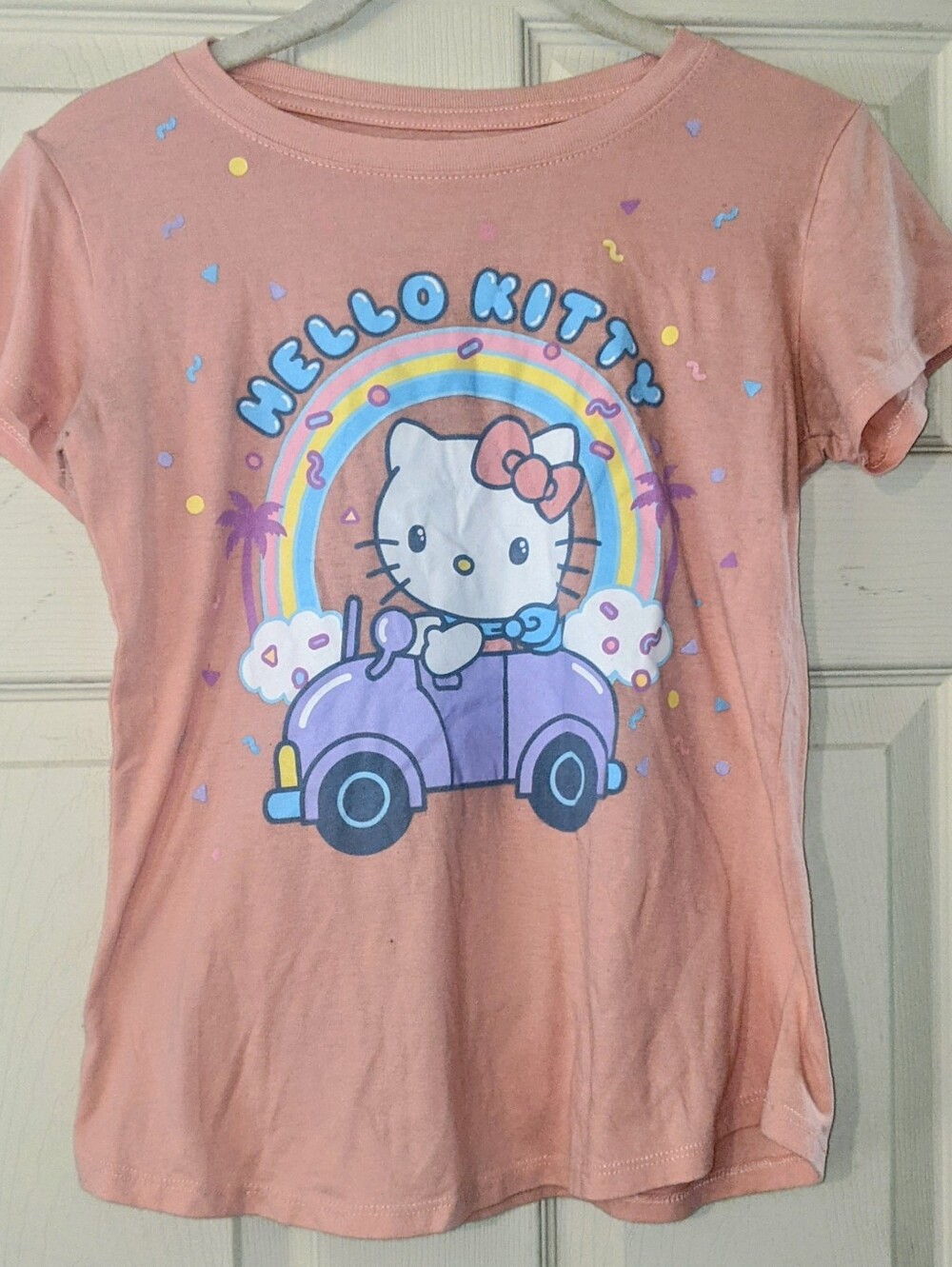 Hello Kitty, Pink & Peach Girls Tops